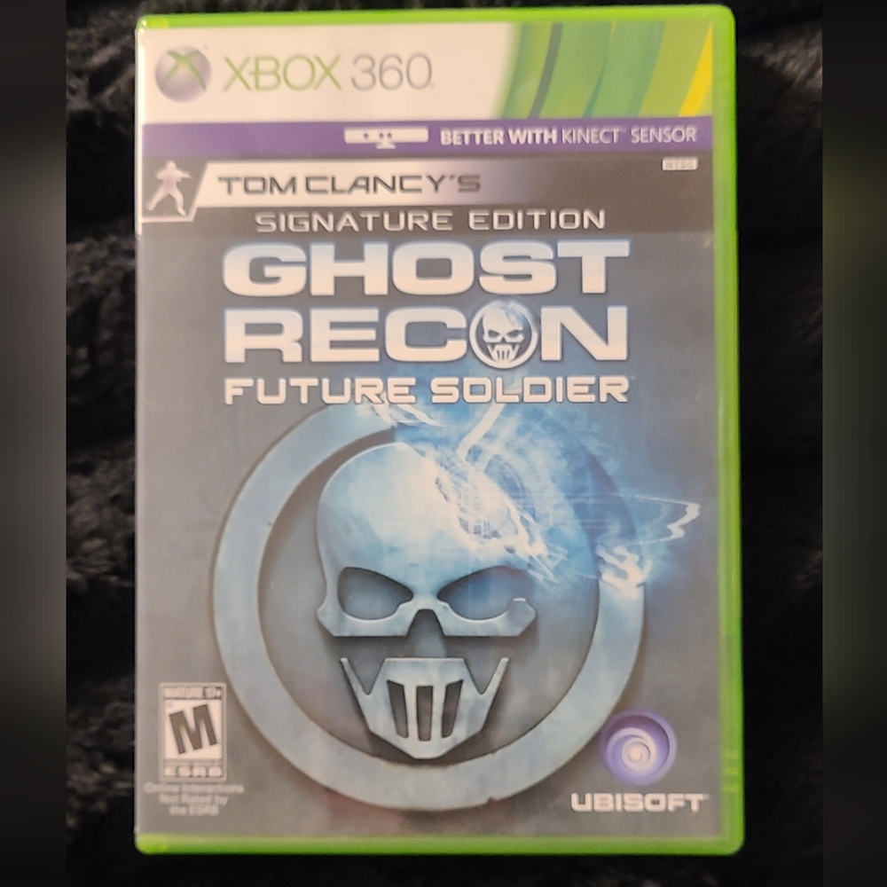 Microsoft Xbox 360 Ghost Recon Future Soldier - Green and Gray